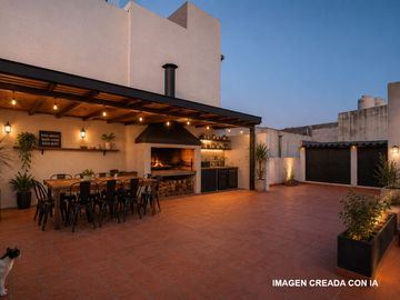 VENTA CASA PATIO, PARRILLA Y TERRAZA P. CHACABUCO