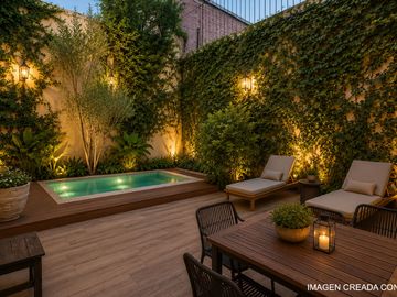 VENTA CASA PATIO, PARRILLA Y TERRAZA P. CHACABUCO