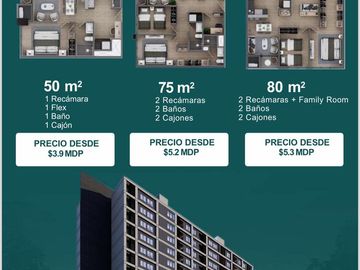DEPARTAMENTOS EN PRE VENTA EN DISTRITO DOMO