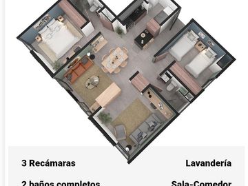 VENTA DEPARTAMENTO ZAPOPAN PARA QUIEN LE GUSTA VIVIR EN ARMONIA CON LA NATURALEZ