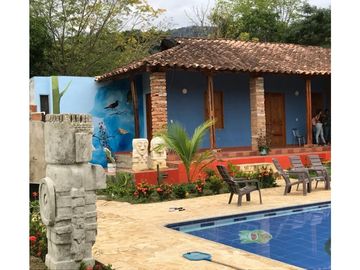 Alquiler Finca de Recreo para 20 personas Sopetran Lago grande