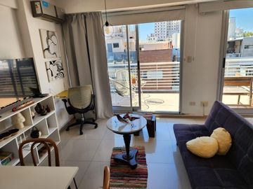 Alquiler Departamento Monoambiente Equipado con Cochera y Amenities en Palermo Soho