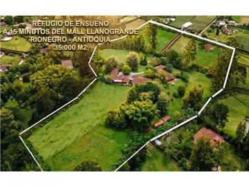 Venta casa finca campestre Rionegro llanogrande pontezuela plano loteo