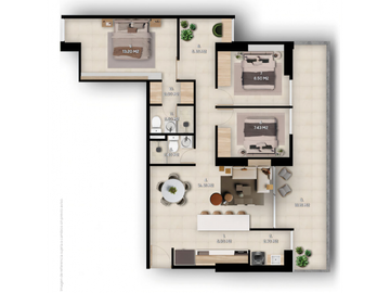 Apartamento en Venta en Sabaneta