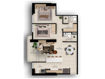 Apartamento en Venta en Sabaneta