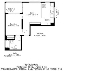 Departamento 2 Amb. - Terraza Propia Villa Urquiza