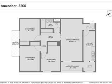 DEPARTAMENTO 4 AMB C BALCONES  NUÑEZ APTO CREDITO
