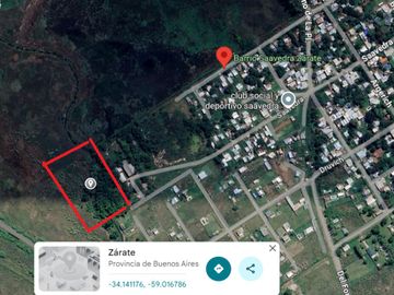 VENTA TERRENO HECTAREA BARRIO SAAVEDRA ZARATE