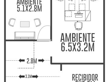 VENTA OFICINA SAN NICOLAS