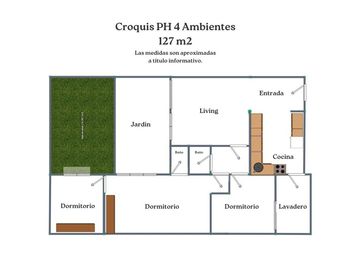 Venta PH 4 ambientes con jardín - Parque Chacabuco