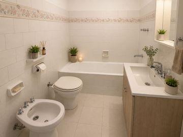 VENTA 2 AMBIENTES BAJO BELGRANO con GRAN JARDIN