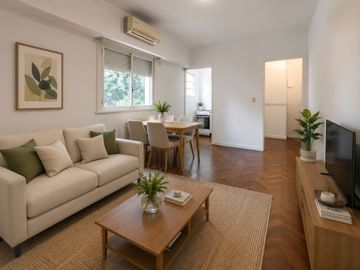 VENTA 2 AMBIENTES BAJO BELGRANO con GRAN JARDIN
