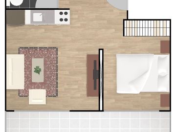VENTA MONOAMBIENTE, BALCON. APTO PROF. BELGRANO R