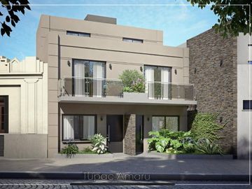 VENTA EXCELENTE TRIPLEX 4 AMB. C/PARQUE PARRILLA