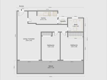 DEPARTAMENTO 3 AMB EN VENTA VILLA CRESPO TERRAZA