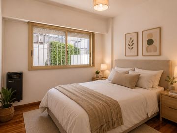 Venta 2 amb c/patio balcón apto crédito Santa Rita