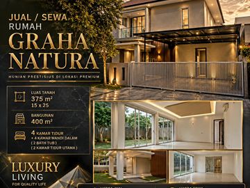 JUAL CEPAT MEWAH MINIMALIS GRAHA NATURA DKT CITRALAND LONTAR PAKUWON