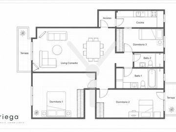 Departamento en venta  en ÑUÑOA