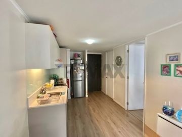 Depto 1 dorm/1 baño, estacionamiento y bodega
