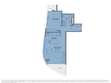 Departamento 2 ambientes en VENTA - Tigre