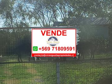 Vendo Parcela a Orilla de Camino Principal, Pelarco.