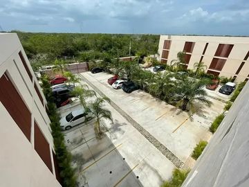 Departamento en renta en temozon de una sola habitacion amueblado