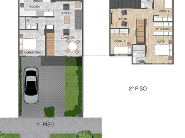 Galleguillos 1830, Quilpué. 3 Exclusivas Casas, NUEVO PROYECTO.