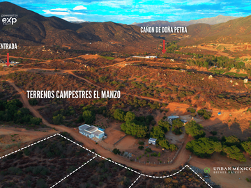 Terrenos Campestres en Venta en Valle de Guadalupe | Desde 2,600 m²