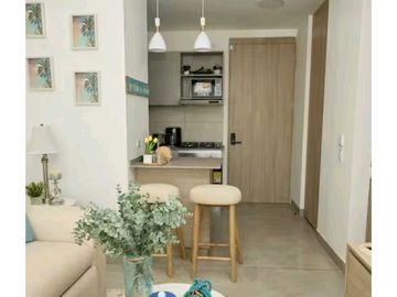 Venta apartaestudio amoblado santamarina sector Don Jaca Santa Marta