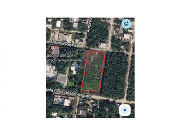 Terreno 5,000m2 Alfredo Bonfil, Cancun
