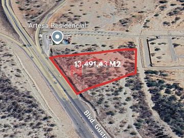 TERRENO EN VENTA SOBRE BLVD. GUSTAVO MAZÓN LÓPEZ