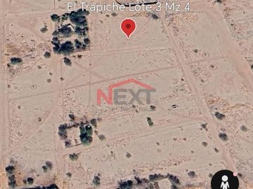 TERRENO EN VENTA EN EL TRAPICHE