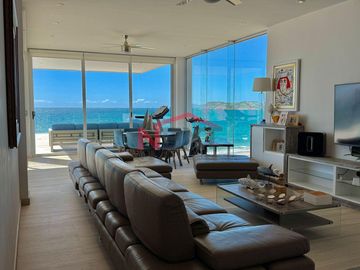 SE VENDE CASA EN ORILLA DE LA PLAYA EN PUESTA DEL SOL RESIDENCIAL, SAN CARLOS, SONORA.
