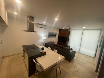 DEPARTAMENTO EN RENTA EN VILLAS ANAH EN BAHIA PRINCIPE, TULUM, Q. ROO
