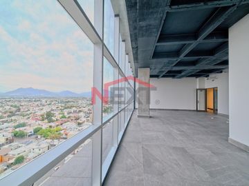 Oficina Corporativa en Renta | Piso 10 | Torre Santa Isabel | Frente a Galerías Saltillo | 51.95 m²