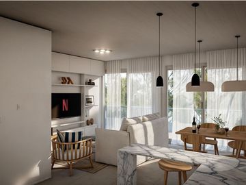 VENTA DEPARTAMENTO TRES AMBIENTES EN CONSTRUCCION
