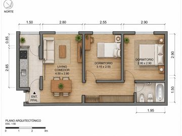 3 Amb Venta Palermo Cañitas | Luz y Ubicación Top