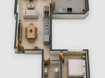DPTO 2 AMB VENTA NUÑEZ TERRAZA PROPIA PARRILL