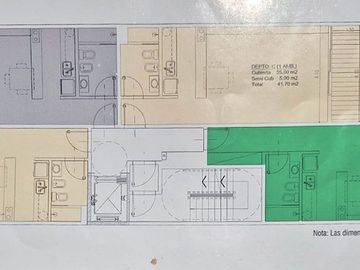 MONOAMBIENTE COGHLAN 52 M2 SUBDIVIBLE COCHERA