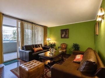 Amplio Depto. familiar de 112 m²  4D, 2B, 2E, 1B.
