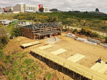 Se vende sitio con departamentos en Ancud