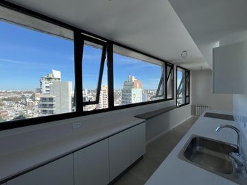 VENTA: Departamento de dos dormitorios con balcón y amenities, Fundar Brisa. Arroyito. Rosario.