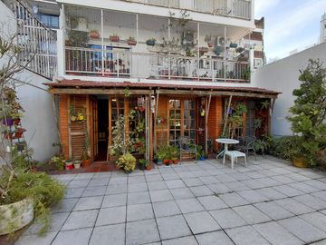 Palermo 4 ambientes con cochera y patio de 173 m2!!!  vivilo como una casa!!