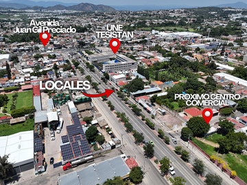 Local Comercial en Venta sobre Av. Aviación, Zapopan con Rentas