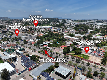 Local Comercial en Venta sobre Av. Aviación, Zapopan con Rentas