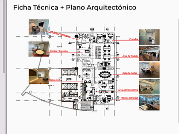 Venta amplia oficina en Santa Fe - Moderno corporativo