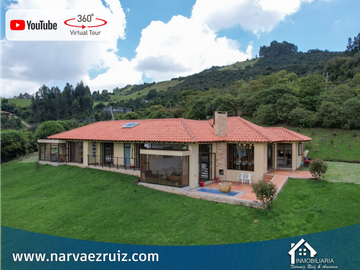 Hermosa Casa Campestre a Puerta Cerrada en Tabio Río Frío Oriental