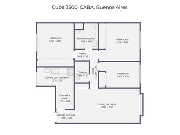 VENTA DEPARTAMENTO SEMIPISO 4 AMBIENTES NUÑEZ