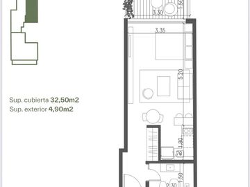 VENTA MONOAMBIENTE  PREMIUM POZO NUÑEZ AMENITIES