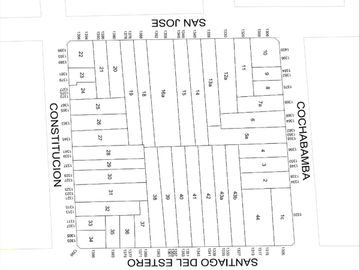 Terreno Venta Cochabamba y San José - Constitución